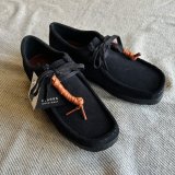 【CLARKS/クラークス】WALLABEE (BLACK SUEDE) [55519]が入荷しました。
