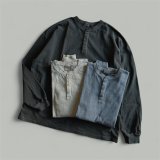 【Goodwear/グッドウェア】からUSAコットン製品染めのヘンリーネック、クルーネックロンTが入荷しました。