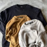 【Upscape Audience】モヘアライク ウールシャギー ボトルネック ニットソー入荷