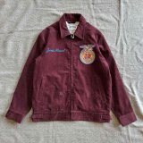【HOUSTON】CORDUROY EMBROIDERY JACKET 各種入荷しました
