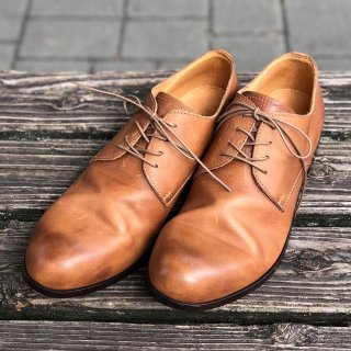 ARCOLLETTA PADRONE】''LEONE''DERBY PLAIN TOE SHOES【ボルドー】