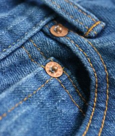 画像10: 【SETTO】12oz SELVAGE STRAIGHT JEANS VINTAGE WASH (10)