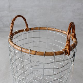 PUEBCO】WIRE STORAGE BASKET ワイヤーストレージバスケット