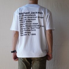 画像4: 【SCREEN STARS】"LIFE" 【Michael  Jackson】Print S/S Tee（２COLORS） (4)
