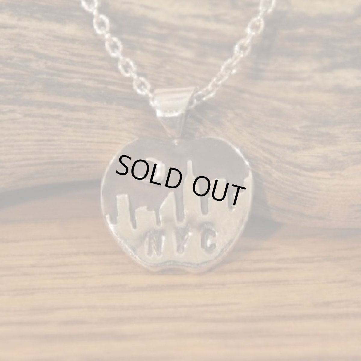 画像1: 【Slow Rise】big apple necklace (1)