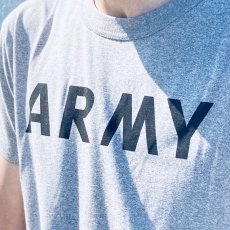 画像6: "ARMY"プリント トレーニングTシャツ (6)