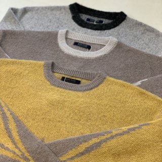 modemdesign/モデムデザイン】FLOWER BOA PULLOVER (2color)