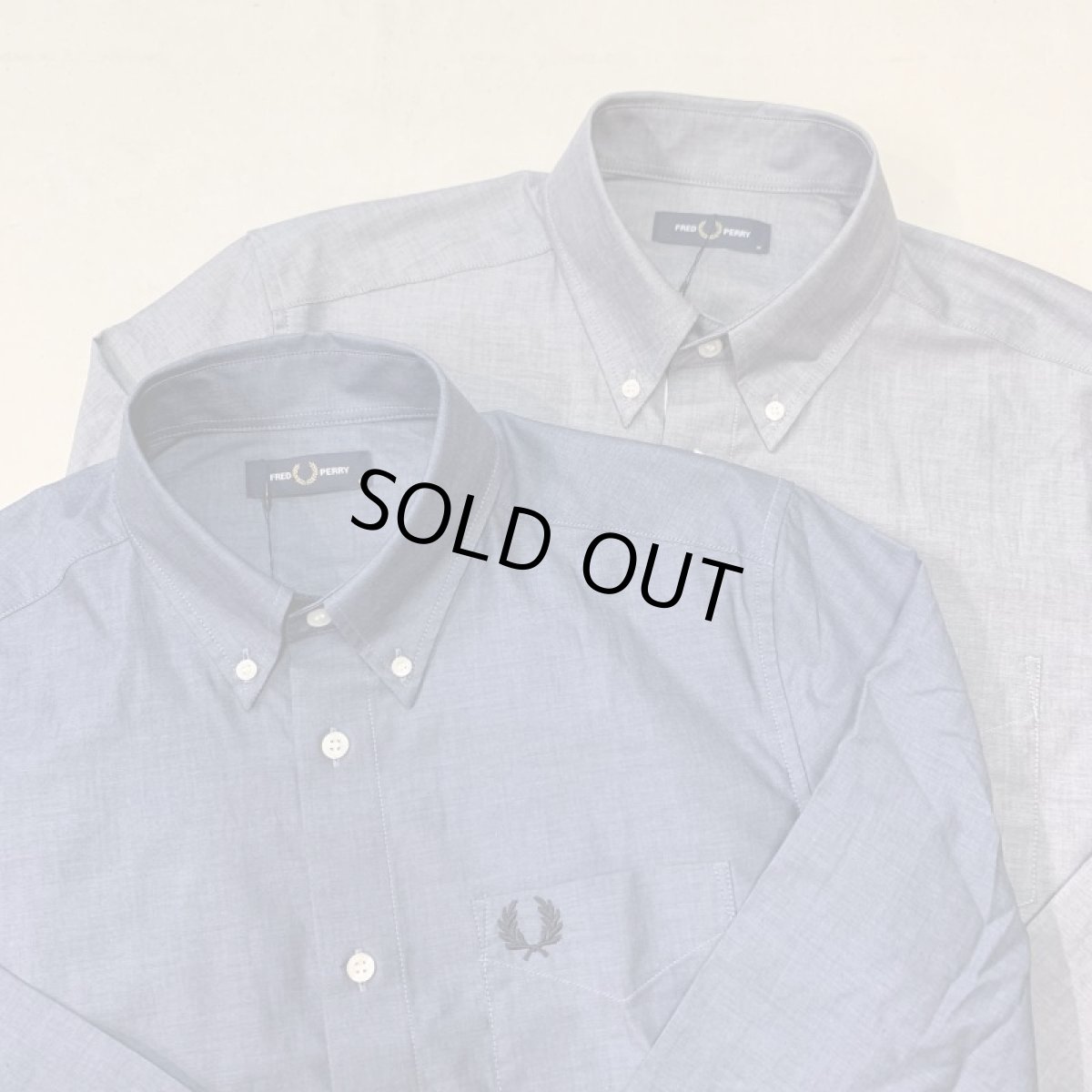 画像1: 【FRED PERRY/フレッドペリー】Button Down Collar Shirt（2colors） (1)