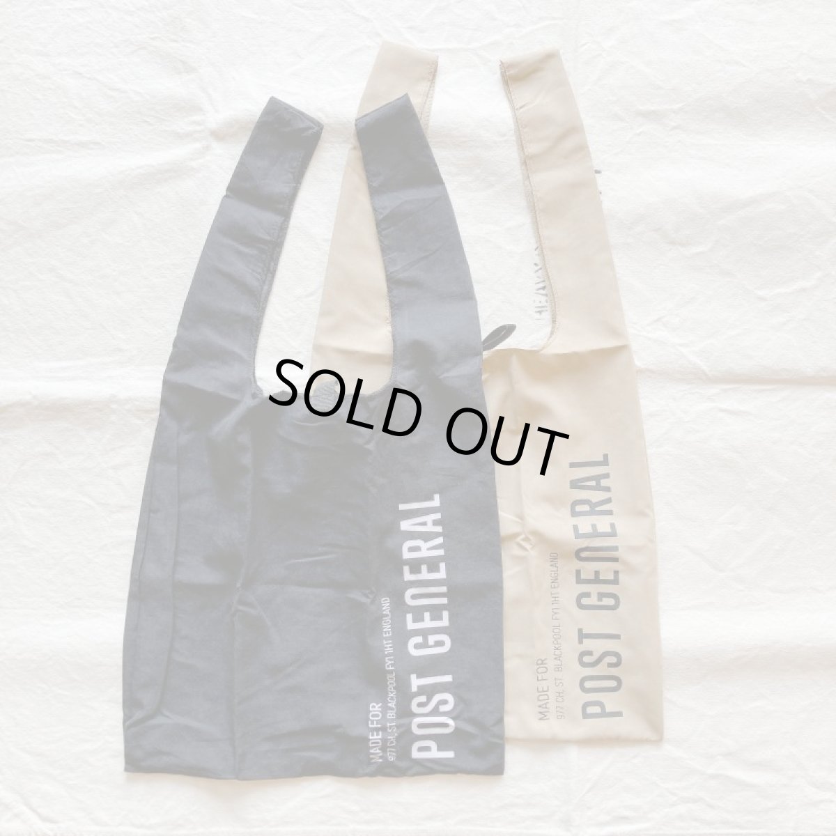画像1: 【POST GENERAL】SHOPPER BAG（2color） (1)