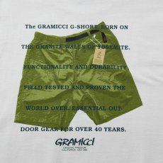 画像4: 【Gramicci/グラミチ】G-SHORT TEE｜GショーツTシャツ(3colors) (4)