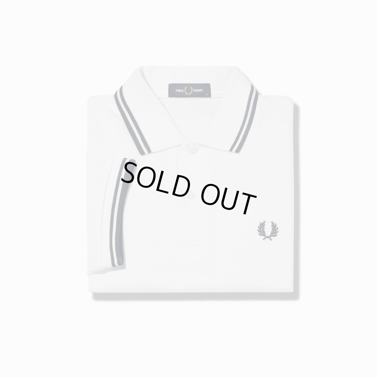 画像1: 【FRED PERRY/フレッドペリー】FRED PERRY SHIRT　M3600（200: WHITE） (1)