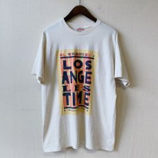 画像2: 【JHANKSON】LOS ANGELES TIME S/S TEE (2color) (2)