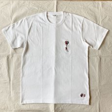 画像2: 【modemdesign/モデムデザイン】FUN BALLON 刺繍Tシャツ (2colors） (2)