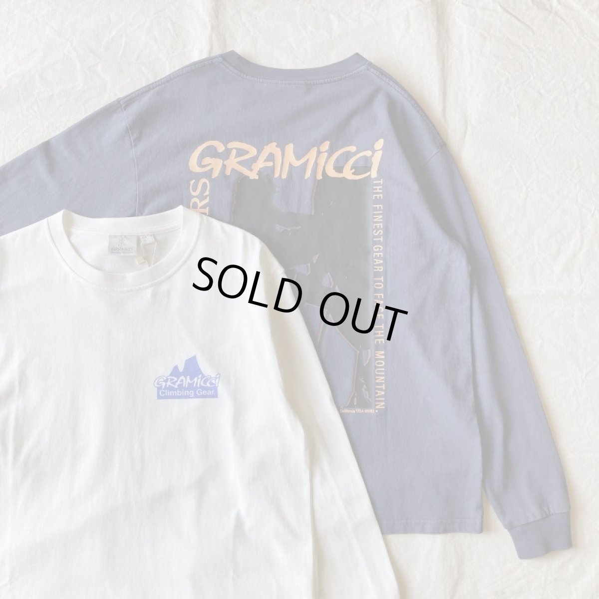 画像1: 【Gramicci/グラミチ】STONE MASTERS L/S TEE | ストーンマスターズL/S Tシャツ(2color) (1)