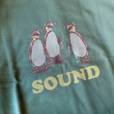 画像5: 【modemdesign/モデムデザイン】"ペンギンSOUND"裏毛スウェットシャツ(2color) (5)