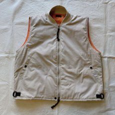画像2: 【modemdesign/モデムデザイン】military puffer vest (2color) (2)