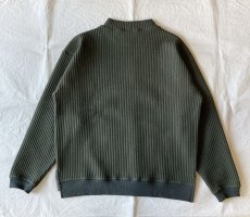 画像21:  【Upscape Audience】「尾州」コットンキルトモックネックプルオーバー【MADE IN JAPAN】(4color) (21)