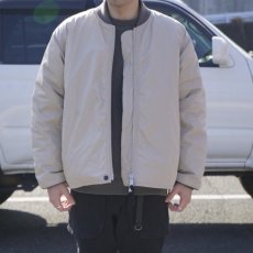 画像5: 【modemdesign/モデムデザイン】dacron MA-1 type jacket  (5)