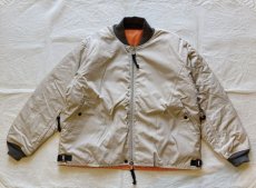 画像1: 【modemdesign/モデムデザイン】dacron MA-1 type jacket  (1)