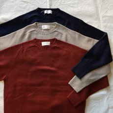 画像1: 【soglia/ソリア】WEANERS Seamless Sweater (3color) (1)