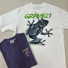 画像1: 【Gramicci】STICKY FROG TEE | スティッキーフロッグTシャツ(2colors) (1)