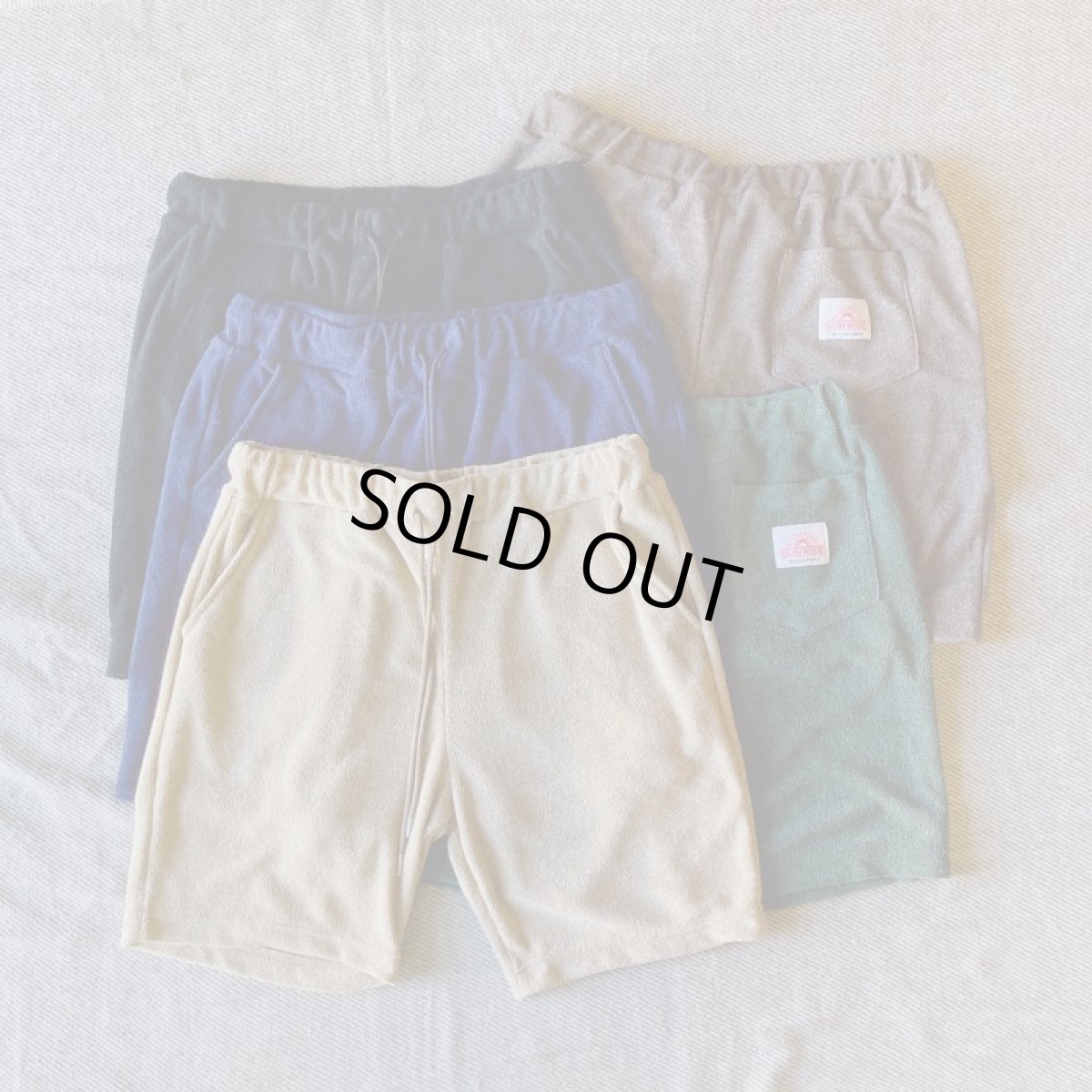 画像1: 【melple/メイプル】3.6 Pile Shorts パイルショーツ (5color) (1)
