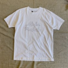 画像1: 【FUNG/ファング】半袖プリントTee "ALOHA M Big" (WHITE)  (1)