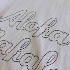 画像4: 【FUNG/ファング】半袖プリントTee "ALOHA M Big" (WHITE)  (4)