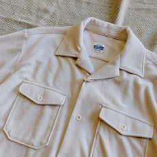 画像2: 【ARMY TWILL】COTTON PILE UTILITY SHIRT (GRAY)   (2)