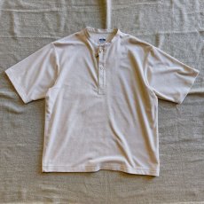 画像1: 【ARMY TWILL】COTTON PILE HENLEY TEE  (GRAY) (1)