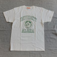 画像2: 【MUCHO ALOHA】"UNIVERSITY OF ALOHA" プリント S/S Tee(3color) (2)