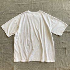 画像2: 【REMAKE】LINE SWITCHING SS TEE (White/Red) (2)