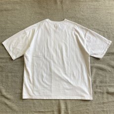 画像2: 【REMAKE】LINE SWITCHING SS TEE (White/Gray) (2)