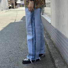 画像11: 【ReWORK】SIDE LINE DEMIM PANTS / サイドラインデニムパンツ（001） (11)