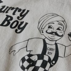 画像6: 【free rage】リサイクルコットン7分Tシャツ"curryboy"（2color） (6)