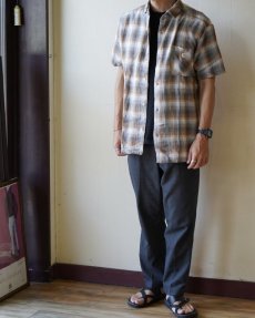 画像9: 【TURN ME ON ®】Wガーゼ素材 チェックシャツ (9)