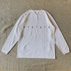 画像7: 【FUNG/ファング】長袖プリントTee "HULA" (WHITE)  (7)