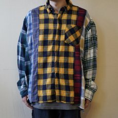 画像2: 【Remake】7inl Flannel Shirt  (2)