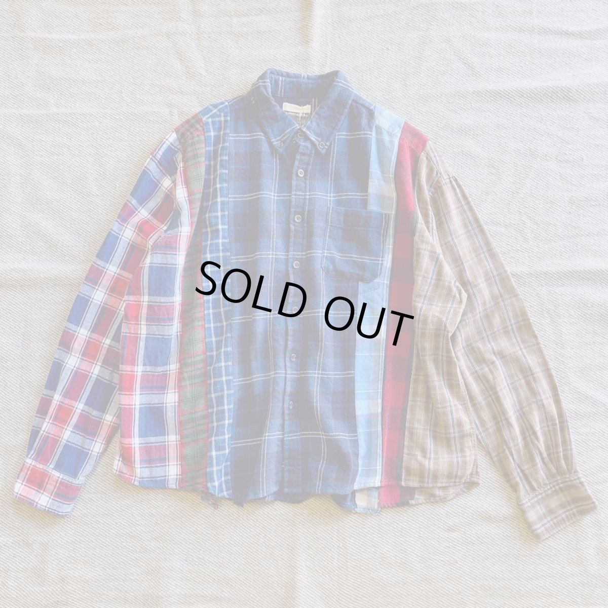 画像1: 【Remake】7inl Flannel Shirt  (1)