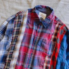 画像2: 【Remake】7inl Flannel Shirt  (2)