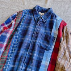 画像2: 【Remake】7inl Flannel Shirt  (2)