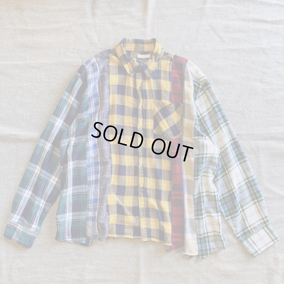 画像1: 【Remake】7inl Flannel Shirt  (1)