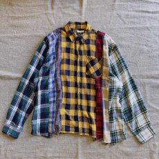 画像1: 【Remake】7inl Flannel Shirt  (1)