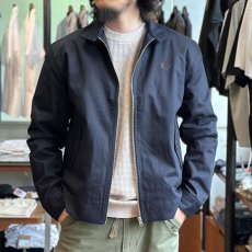 画像1: 【FRED PERRY/フレッドペリー】Harrington Jacket（NAVY） (1)