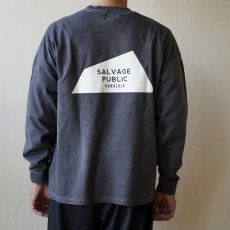 画像3: 【SALVAGE PUBLIC】DH Logo  L/S Tee (BLACK) (3)