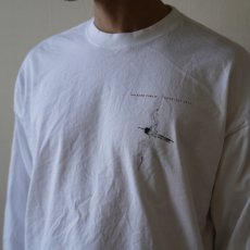 画像2: 【SALVAGE PUBLIC】Iwa Bird  L/S Tee (WHITE) (2)