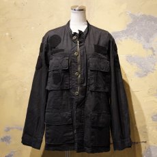 画像1: 【ポルトガル軍】AF スタンドカラージャケット (Black DYE） (1)