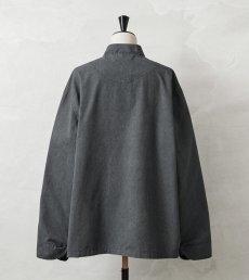 画像3: 【アメリカ軍】FOOD HANDLER SMOCK/フードハンドラー スモック ジャケット（Grey DYE） (3)