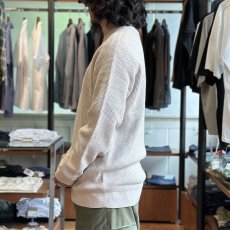 画像4: 【FRED PERRY/フレッドペリー】WAFFLE STITCH JUMPER（PORRIDGE MARL） (4)