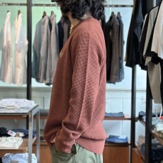 画像4: 【FRED PERRY/フレッドペリー】WAFFLE STITCH JUMPER（WHISKY BROWN） (4)